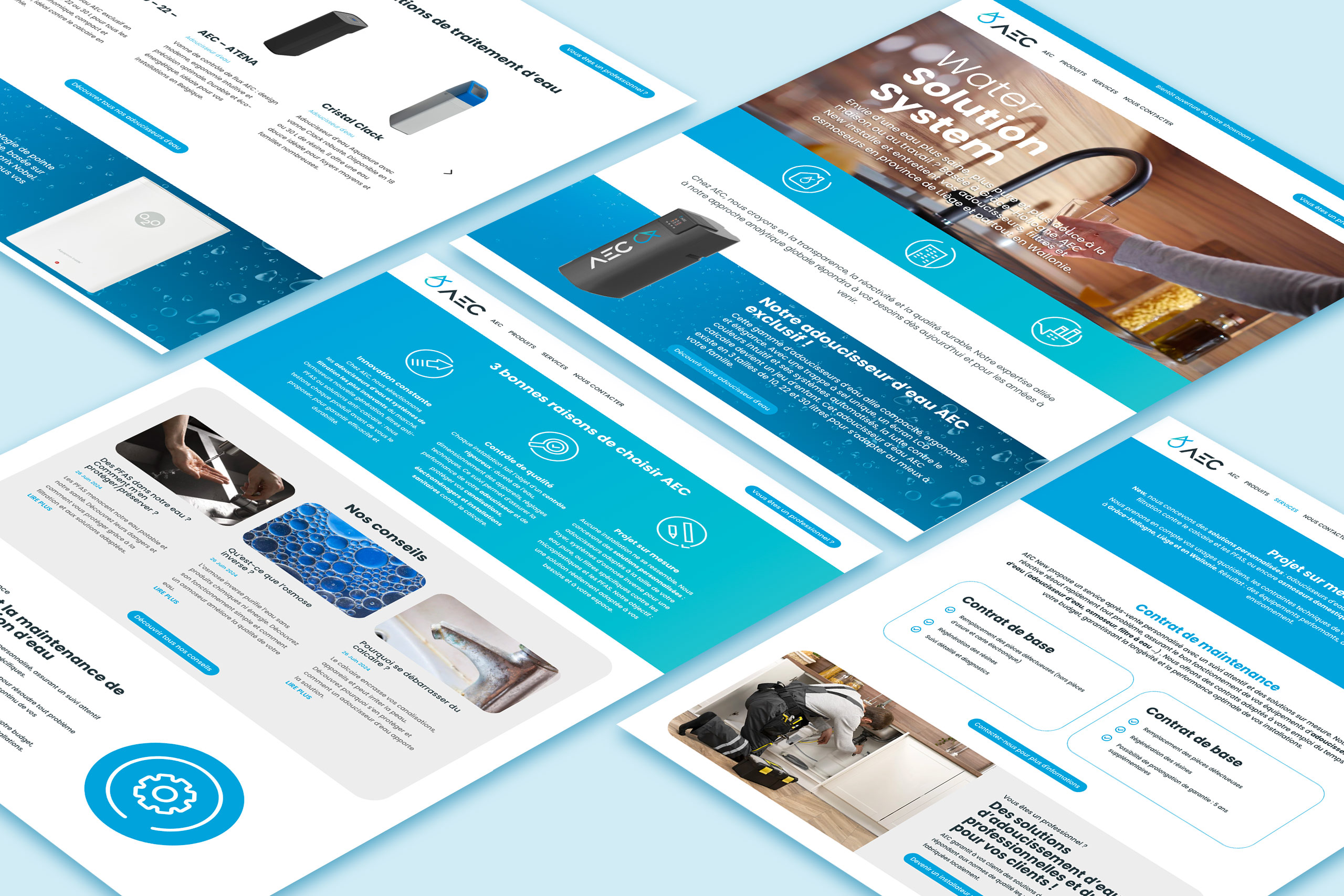 AEC New - Accompagnement - Consulting - Coaching - Communication - Site web - Décortik